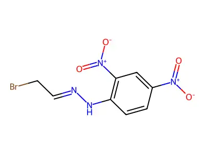 溴乙醛2,4-二硝基苯腙 structure