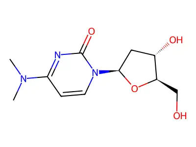 2'-Deoxy-N4-dimethylcytidine structure