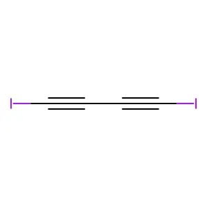 二碘丁二炔 structure