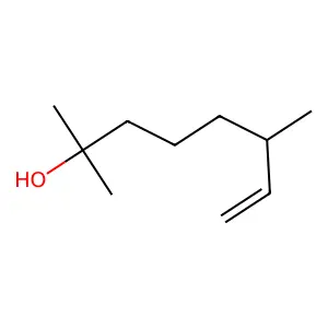 (6r)-2,6-Dimethyloct-7-en-2-ol structure