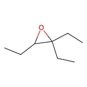 2,2,3-Triethyloxirane structure