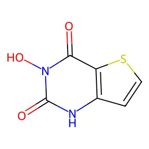 3-Hydroxythieno[3,2-d]pyrimidine-2,4(1H,3H)-dione structure