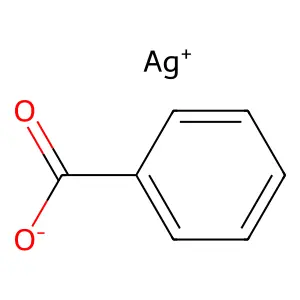 苯甲酸银 structure