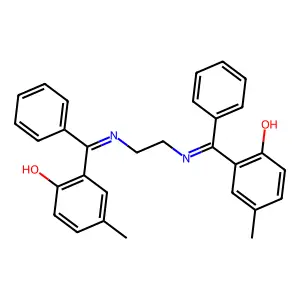 4-methyl-6-[[2-[[(3-methyl-6-oxocyclohexa-2,4-dien-1-ylidene)-phenylmethyl]amino]ethylamino]-phenylmethylidene]cyclohexa-2,4-dien-1-one structure