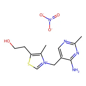 Thiamine Nitrate structure