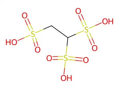 1,1,2-Ethanetrisulfonic acid structure