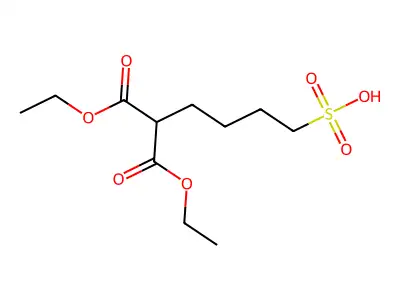 6-Ethoxy-5-(ethoxycarbonyl)-6-oxo-1-hexanesulfonic acid structure