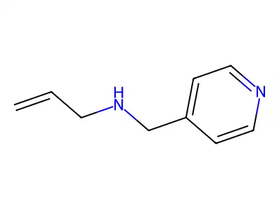 N-(pyridin-4-ylmethyl)prop-2-en-1-amine structure