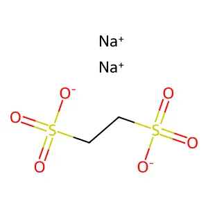 1,2-乙二磺酸钠 structure
