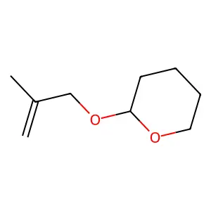 2-((2-Methyl-2-propenyl)oxy)tetrahydro-2H-pyran structure