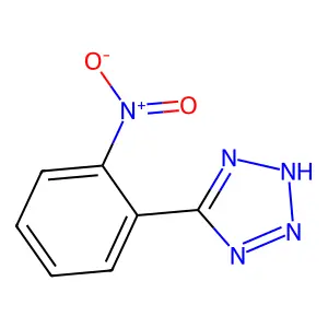 5-(2-nitrophenyl)-2H-tetrazole structure
