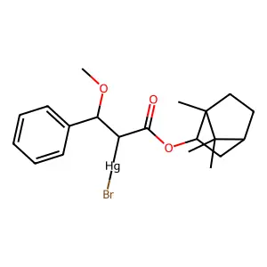 bromo-[1-methoxy-3-oxo-1-phenyl-3-[(4,7,7-trimethyl-3-bicycl structure