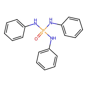 Phosphoric trianilide structure