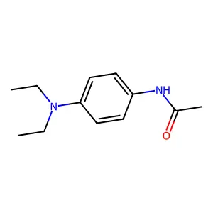 N-(4-(二乙氨基)苯基)乙酰胺 structure