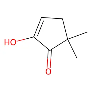 2-Hydroxy-5,5-dimethylcyclopent-2-en-1-one structure