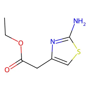 2-氨基-4-噻唑乙酸乙酯 structure