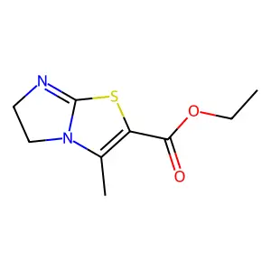 Ethyl 3-methyl-5,6-dihydroimidazo[2,1-b][1,3]thiazole-2-carboxylate structure
