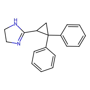 西苯唑啉 structure