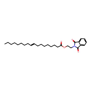 2-(1,3-Dioxoisoindol-2-yl)ethyl octadec-9-enoate structure