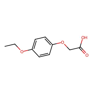 4-乙氧基苯氧基乙酸 structure