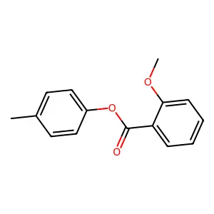 4-Methylphenyl 2-methoxybenzoate structure