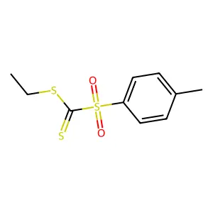 (Ethylsulfanyl)(4-methylbenzene-1-sulfonyl)methanethione structure