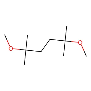 2,5-Dimethoxy-2,5-dimethylhexane structure