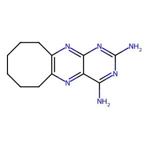 6,7,8,9,10,11-Hexahydrocycloocta[G]pteridine-2,4-diamine structure