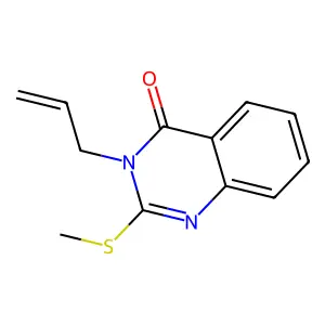 2-(methylsulfanyl)-3-(prop-2-en-1-yl)quinazolin-4(3H)-one structure