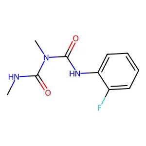 Imidodicarbonic diamide, N-(2-fluorophenyl)-N',2 structure