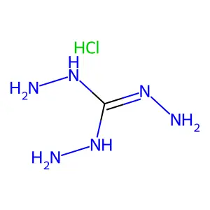 Carbonohydrazonic dihydrazide, hydrochloride (1:1) structure