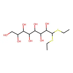 Phosphoric acid, 2,2-dichloroethyl diheptyl ester structure