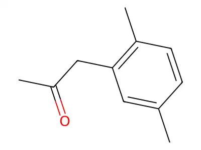 1-(2,5-Dimethylphenyl)propan-2-one structure