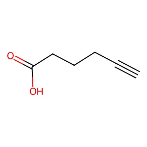 5-Hexynoic acid structure