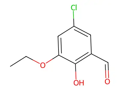 5-Chloro-3-ethoxy-2-hydroxybenzaldehyde structure