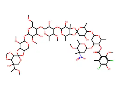 Everninomycin B structure