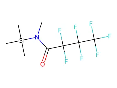 N-Methyl-N-trimethylsilylheptafluorobutyramide structure