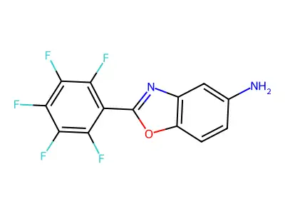 2-(Pentafluorophenyl)-1,3-benzoxazol-5-amine structure