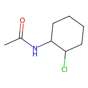 n-(2-Chlorocyclohexyl)acetamide structure