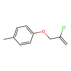Benzene, 1-[(2-chloro-2-propenyl)oxy]-4-methyl- structure