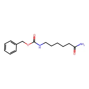 6-(Cbz-amino)hexanamide structure