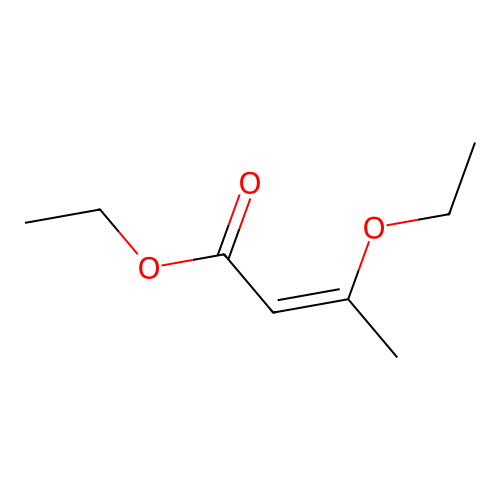 3-Ethoxy-2-butenoic acid ethyl ester structure