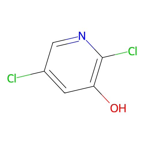 2,5-Dichloropyridin-3-Ol structure