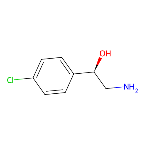 (R)-2-Amino-1-(4-chlorophenyl)ethanol structure