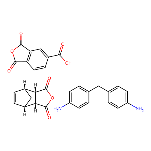 (C13-H14-N2.C9-H8-O3.C9-H4-O5)x- structure