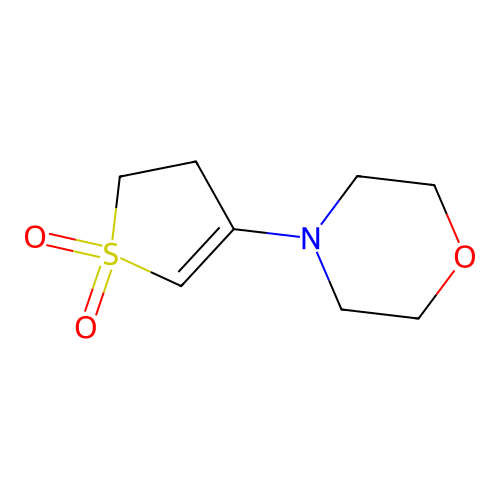 3-Morpholin-4-yl-4,5-dihydrothiophene-1,1-dione structure