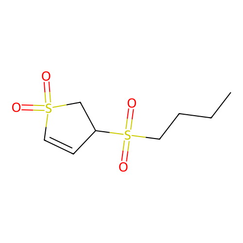 4-(Butylsulfonyl)-4,5-dihydrothiophene-1,1-dione structure