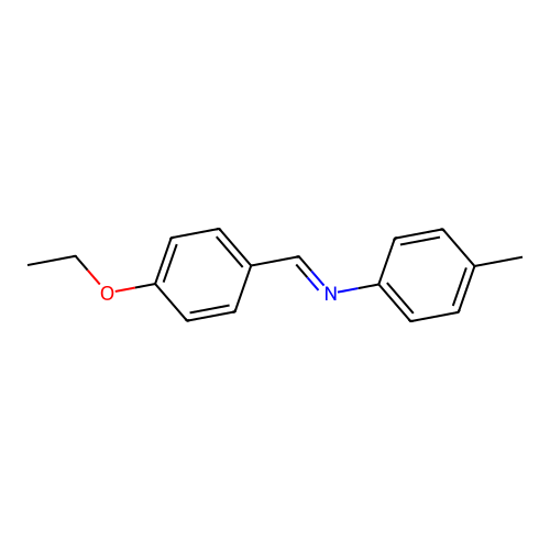 Benzenamine, N-[(4-ethoxyphenyl)methylene]-4-methyl-, (E)- structure