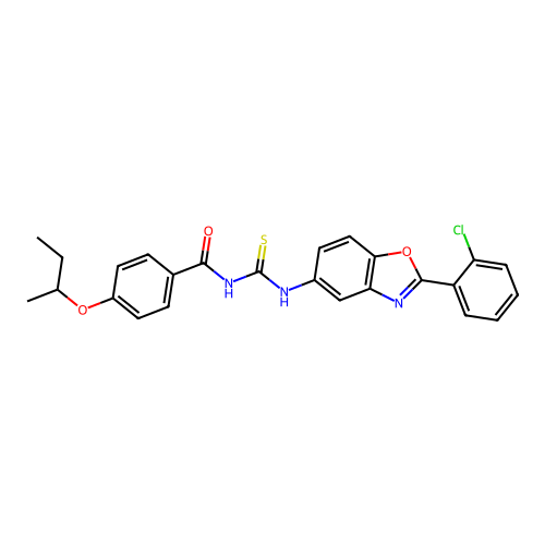 C25H22ClN3O3S structure
