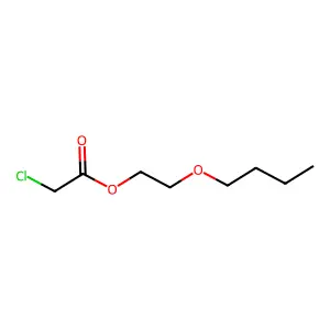 2-Butoxyethyl chloroacetate structure